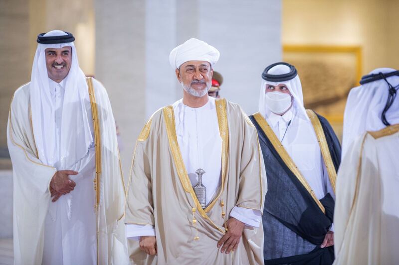 ماذا قال أمير قطر عن زيارة جلالة السلطان؟