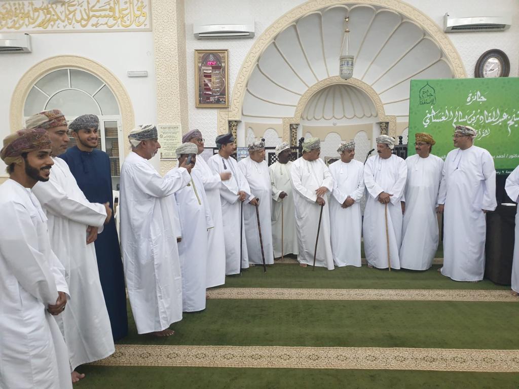 تكريم الفائزين في جائزة الشيخ عبدالقادر بن سالم الغساني للقرآن الكريم