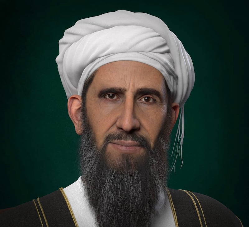 بالصور: رسمة عالية الدقة لقاضي قضاة مسقط