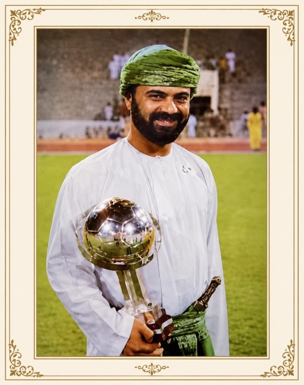 نادي فنجا بعد الفوز بإحدى بطولات الدوري. صفحة أحمد البلوشي في موقع اكس @AAlbulushy