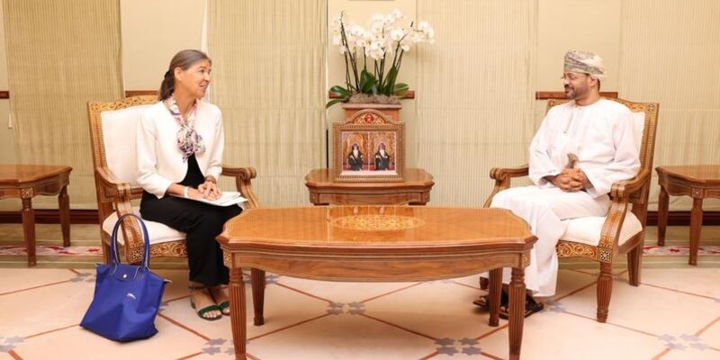 بعد نحو 4 سنوات: سفيرة بلجيكا تودع سلطنة عمان