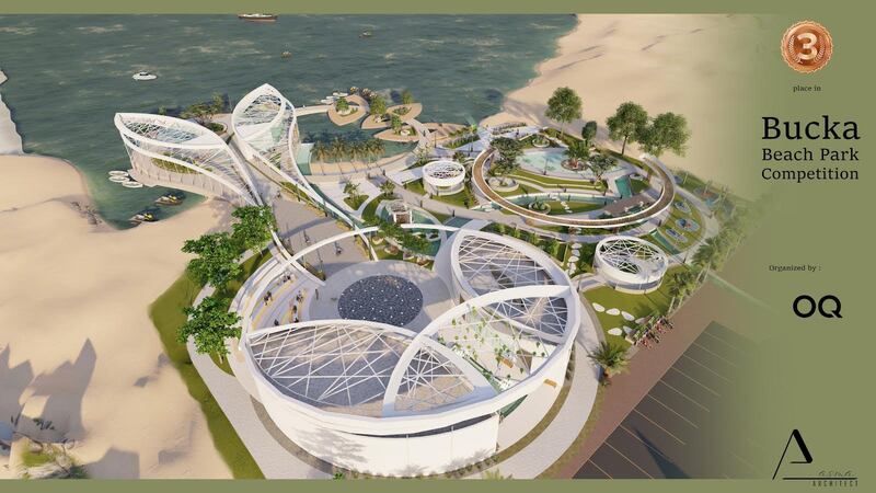 الفائزة بالمركز الثالث في تصميم حديقة شاطىء بخا تتحدث عن مشروعها