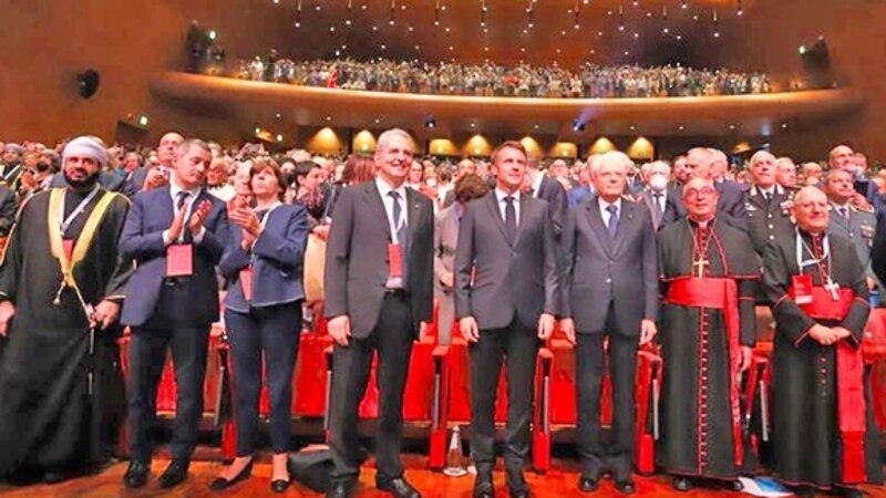 وزير الأوقاف من إيطاليا: على أتباع الديانات جميعًا العمل على تعزيز روح التضامن الإنساني والقيم الداعية إلى الخير