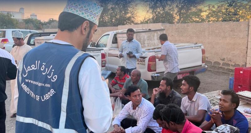 في حملة مشتركة بين العمل والأمن والسلامة: ضبط مخالفين