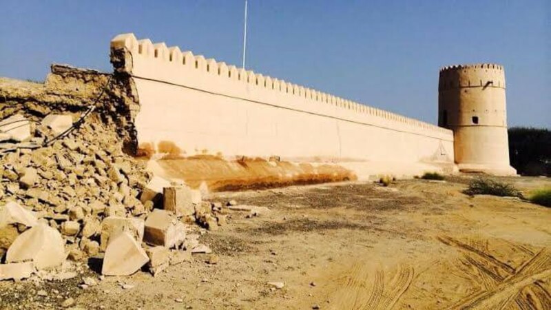 وزارة التراث والثقافة تنتهي من صيانة سور المغابشة بمحافظة شمال الباطنة