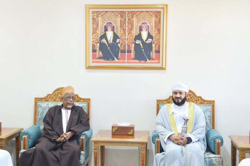 المعمري يستقبل مفتي زنجبار