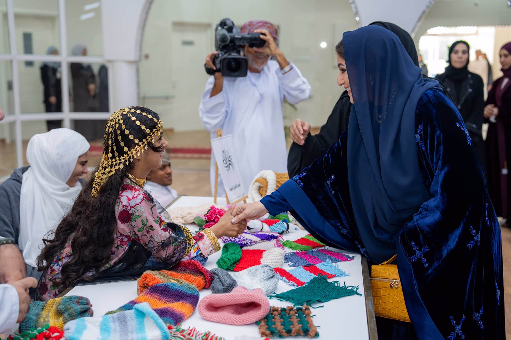 بالصور: السيدة الجليلة تزور البريمي