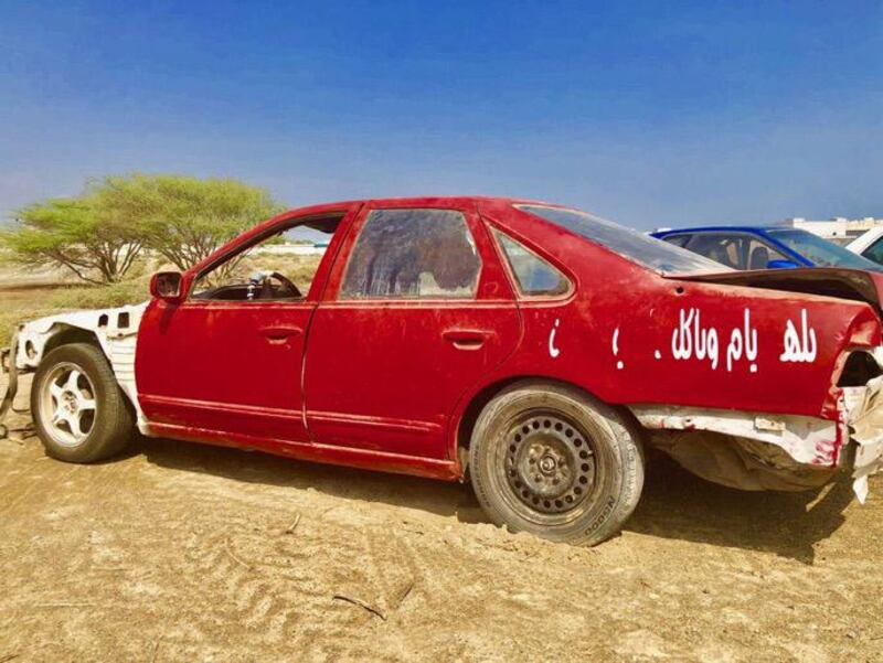 انتشر عنه مقطع مرئي: ضبط مفحّط في صحار