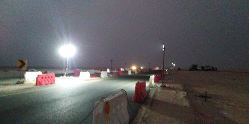 لسالكي طريق أدم – ثمريت: انتبهوا؛ فهناك تحويلة مرورية