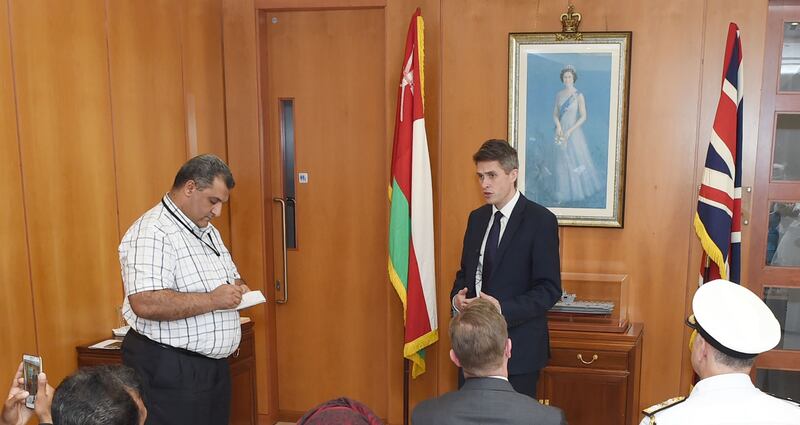 مسؤول بريطاني: السلام في الشرق الأوسط يتطلب حكمة ورؤية كتلك التي يتحلى بها السلطان قابوس