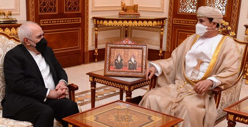 النعماني يستقبل وزير خارجية إيران