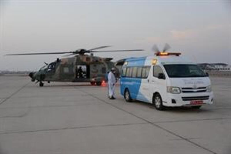 إخلاء طبي لمقيم حالته حرجة