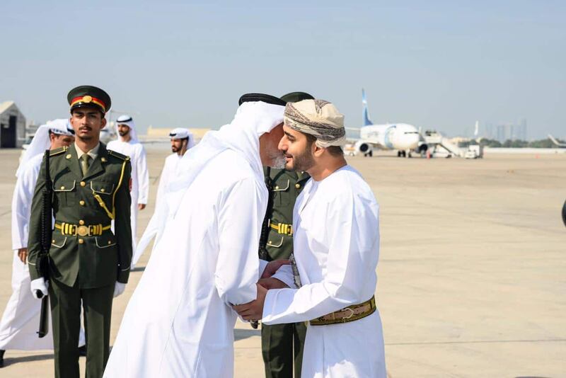 بالصور: سمو السيد ذي يزن يزور الإمارات
