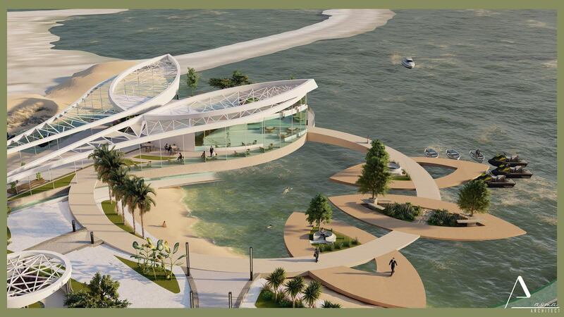 الفائزة بالمركز الثالث في تصميم حديقة شاطىء بخا تتحدث عن مشروعها