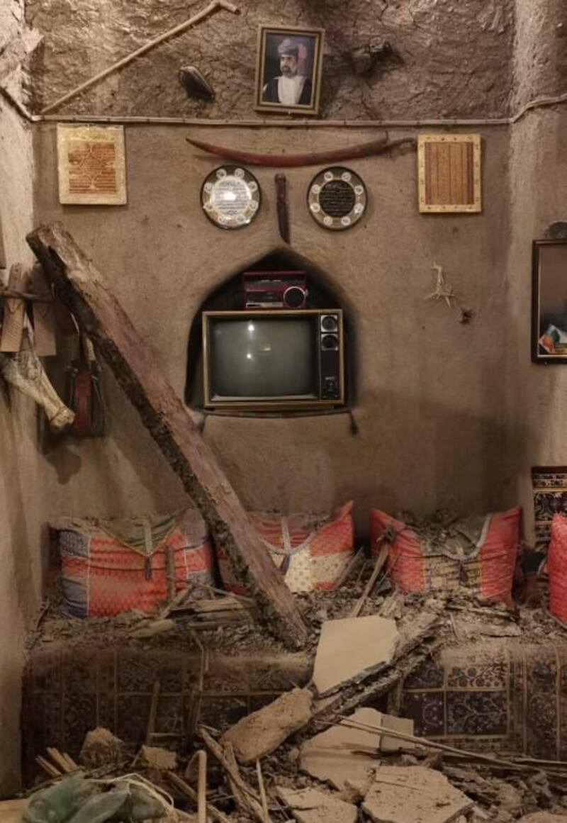 اللمكية توضح لـ “أثير” حول انهيار متحف قصرى