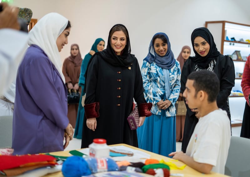 بالصور: السيدة الجليلة تتفضل بافتتاح المركز الوطني للتوحد