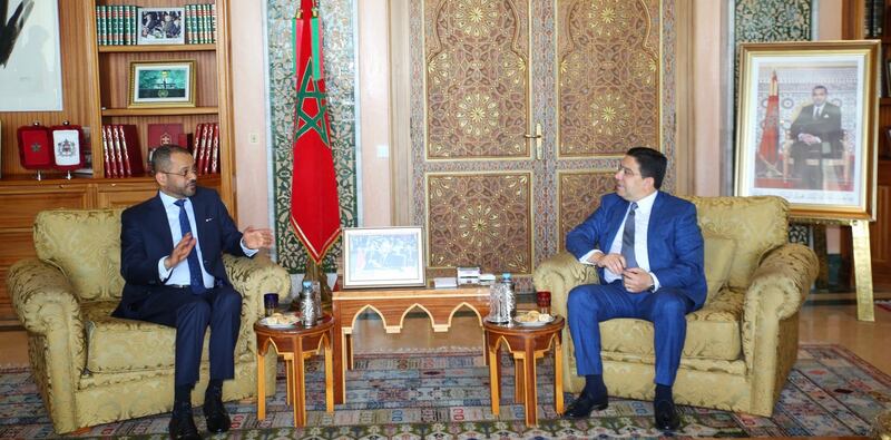 مشاورات سياسية بين سلطنة عمان والمغرب