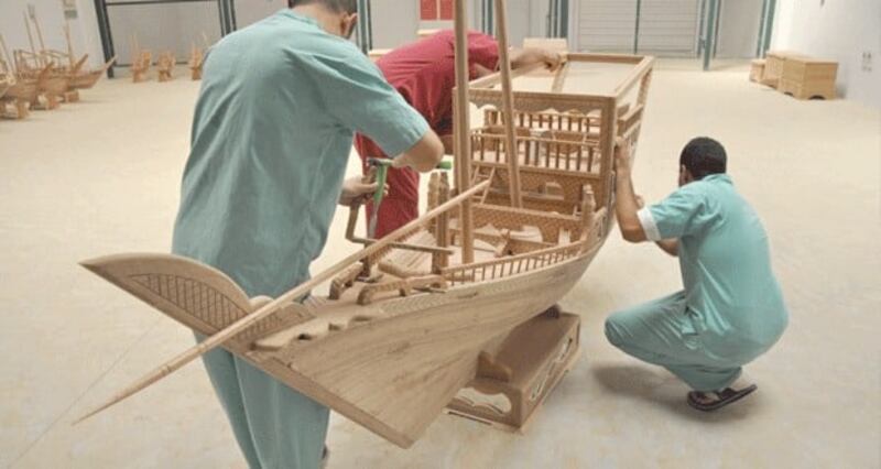 رفع النسبة التي يحصل عليها نزلاء السجون عن منتوجاتهم