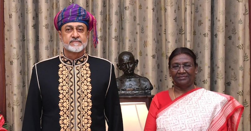 هذا ما قالته رئيسة الهند بعد لقائها بجلالة السلطان اليوم