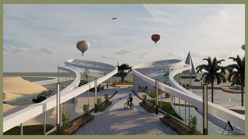 الفائزة بالمركز الثالث في تصميم حديقة شاطىء بخا تتحدث عن مشروعها