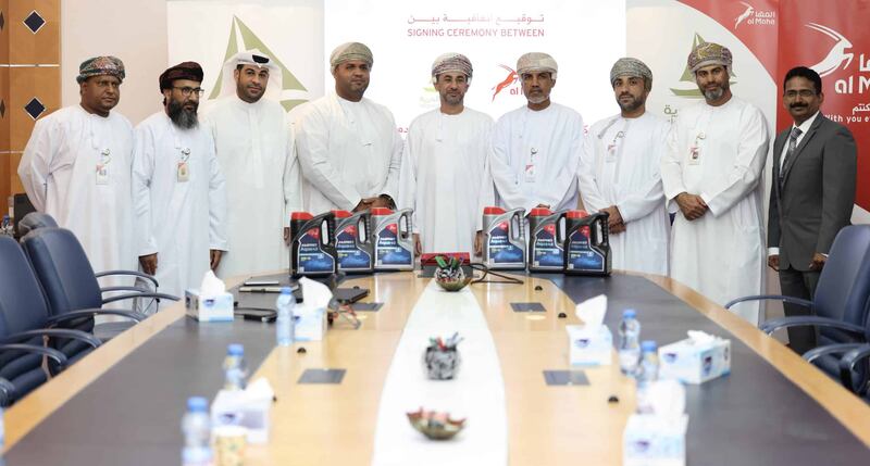 المها لتسويق المنتجات النفطية توقع اتفاقية توزيع حصري مع شركة القلاف البحرية