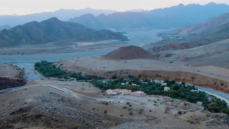 عجماء..قرية وادعة وسط الجبال