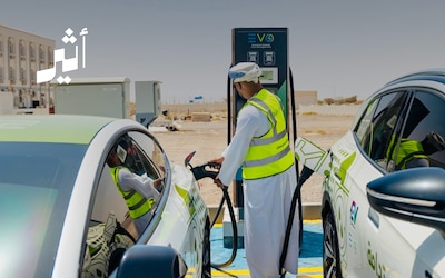 تصل إلى 7 ريالات: “النقل” توضح لـ “أثير” حول تطبيق رسوم شحن المركبات الكهربائية