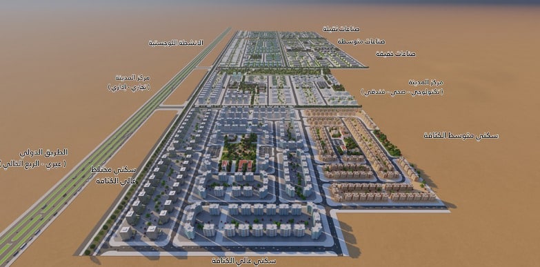 إسناد المرحلة الأولى للمنطقة الاقتصادية المتكاملة بمحافظة الظاهرة لشركتين عُمانية وسعودية