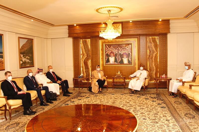 المعولي يستقبل أمين عام منظمة التعاون الرقمي