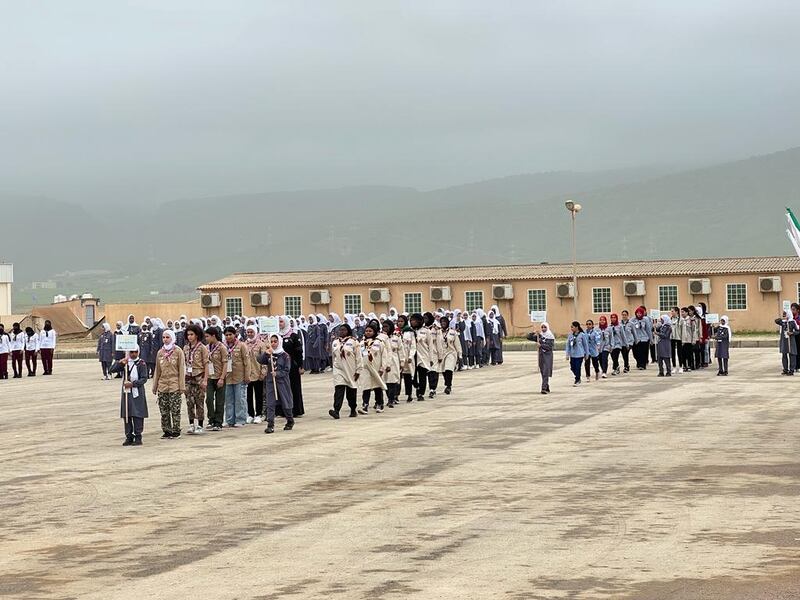 انطلاق المخيم العربي والصيفي للمرشدات والمتقدمات