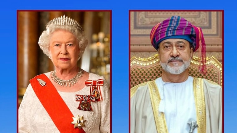 جلالة السلطان يُهنئ الملكة إليزابيث