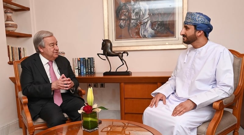 بعد لقائه بجلالة السلطان: هذا ما قاله الأمين العام للأمم المتحدة