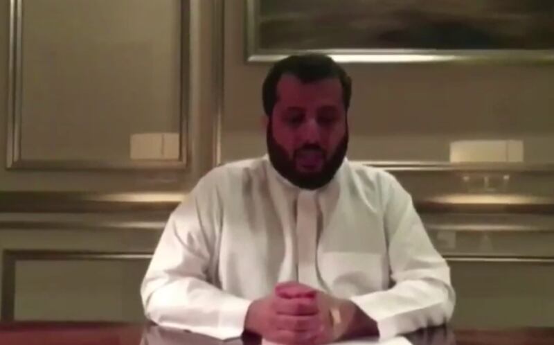 بالفيديو:ماذا قال تركي آل شيخ بعد خسارة السعودية بخماسية؟