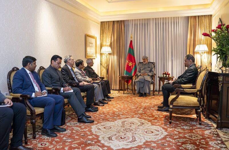 بالصور: ملخص زيارة السلطان هيثم بن طارق إلى الهند