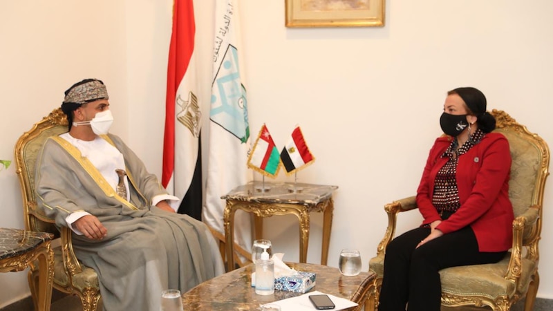 رئيس هيئة البيئة يلتقي وزيرة البيئة المصرية