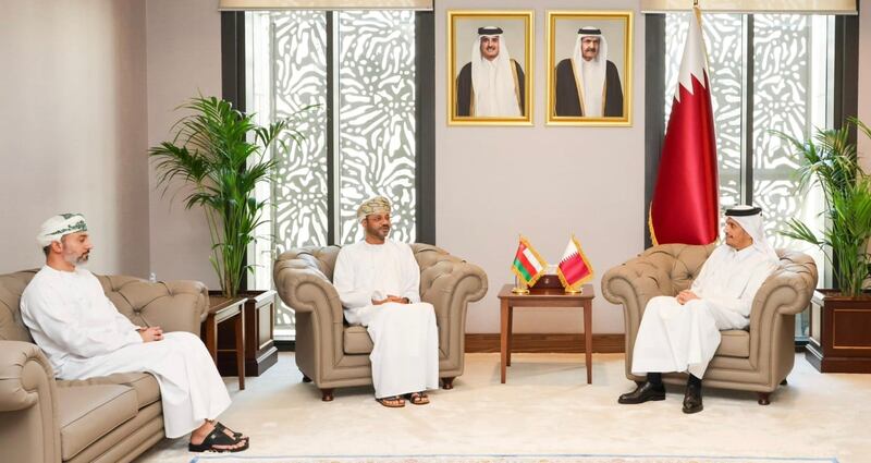 الشراكة الاقتصادية والعدوان الإسرائيلي يتصدران محاور اجتماع عُماني قطري