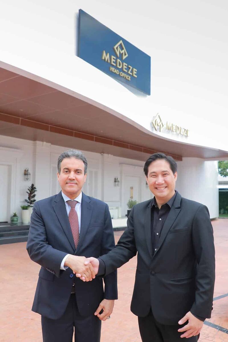 بحث فرص التعاون مع شركة تايلندية رائدة في حفظ وتحليل الخلايا الجذعية