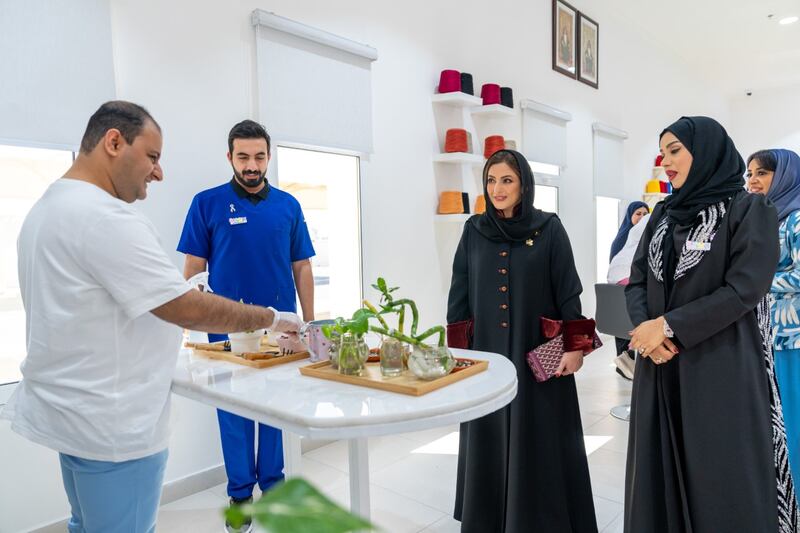 بالصور: السيدة الجليلة تتفضل بافتتاح المركز الوطني للتوحد