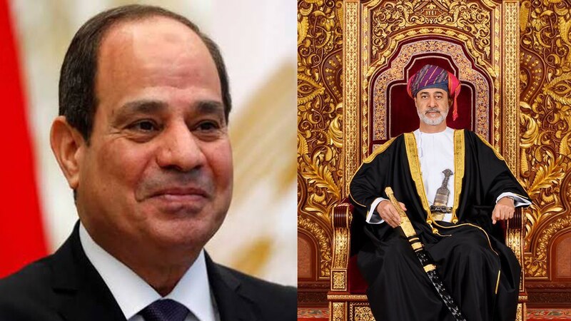 جلالة السلطان يعزي الرئيس المصري
