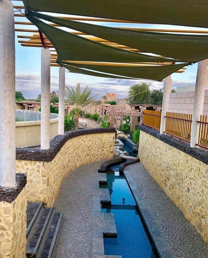 بالفيديو والصور: تحويل فلج من الجفاف إلى واحة سياحية