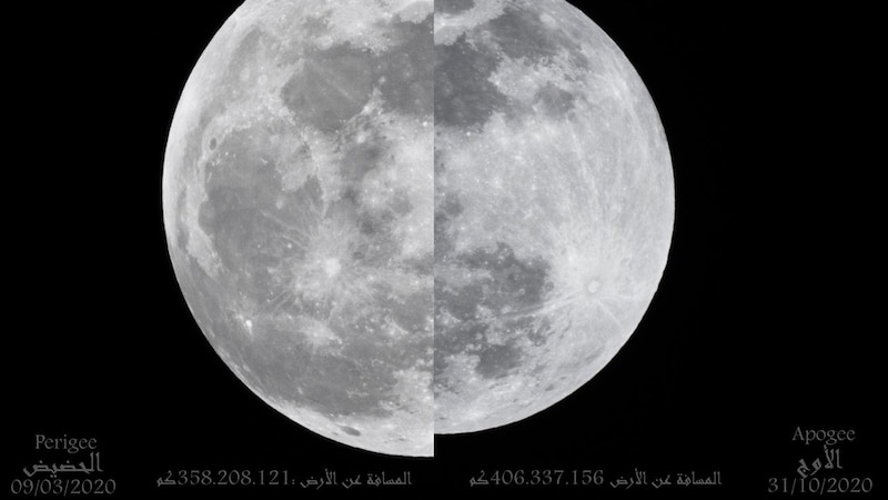 سماء السلطنة ستشهد ظاهرة القمر العملاق