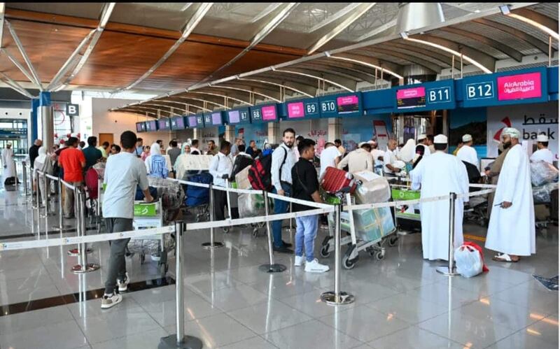 أرقام تشير إلى تعافي مطار صلالة من تأثيرات كورونا