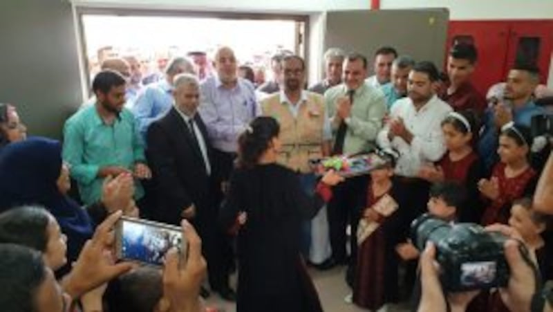 بتمويل عماني: افتتاح مركز مسقط الصحي في قطاع غزة