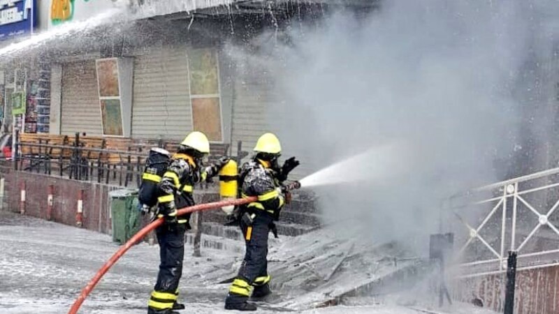  إصابة شخصين في حريق بالوادي الكبير