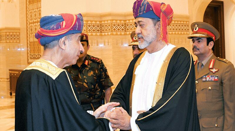 جلالة السلطان يتلقى تهنئة من سمو السيد فهد بن محمود