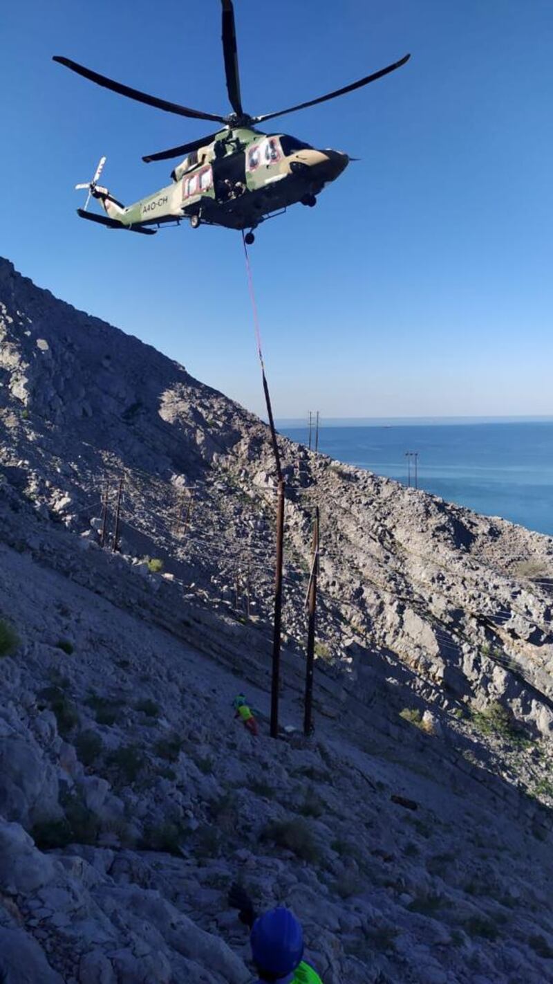 لمسندم: دراسة بدائل بسبب عدم ربط الشبكة الكهربائية للمحافظة بالشبكة الرئيسية