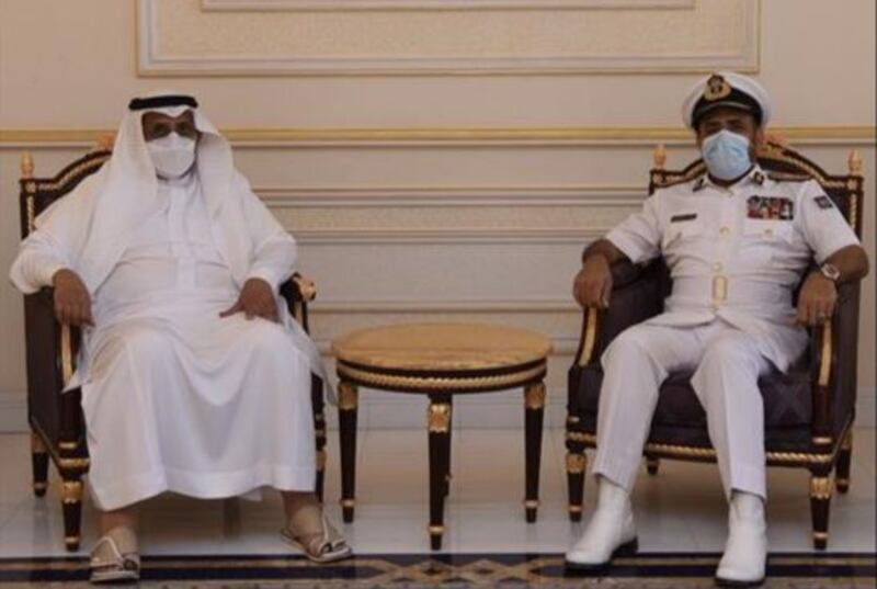 قائد القيادة العسكرية الموحدة لدول الخليج يصل السلطنة