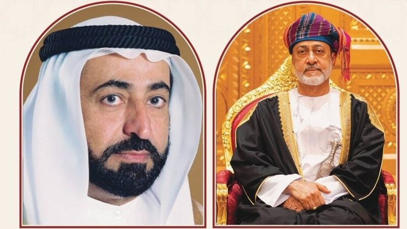جلالة السلطان يعزي سلطان القاسمي