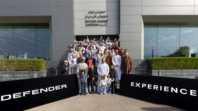شركة محسن حيدر درويش تنظم تجربة قيادة حصرية لمركبة ديفندر