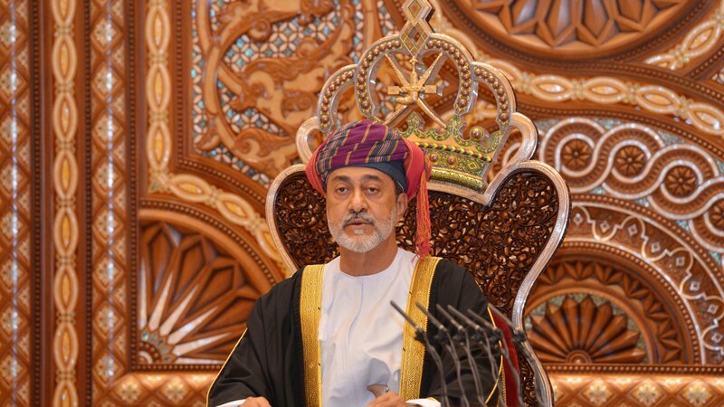 جلالة السلطان يتلقى برقية شكر من ملك الأردن